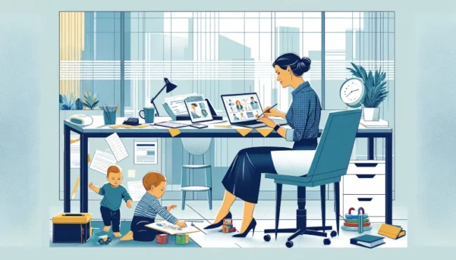 lavoratrice madre